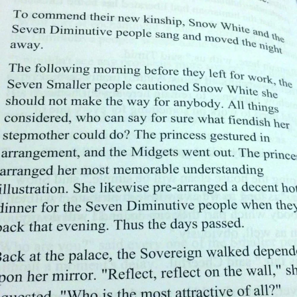 Book Sale! 3 for $10! Bedtime Stories for kids, retelling Cinderella, Snow White